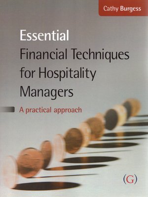 cover image of Essential Financial Techniques for Hospitality Managers
